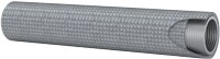 Flexibilis nemesacél hullámos falú fémtömlő, duppla nemesacél fémszövettel (AISI 316-304) 3/4", 102.4bar