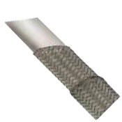 Sima falú teflon (PTFE) tömlő dupla acél szövettel, DN 3/8", 285 bar